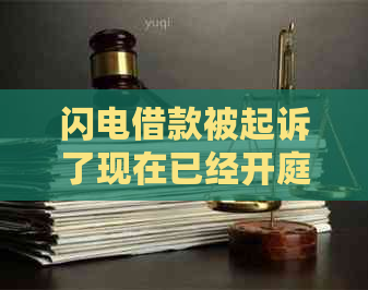 闪电借款被起诉了现在已经开庭了还能协商吗