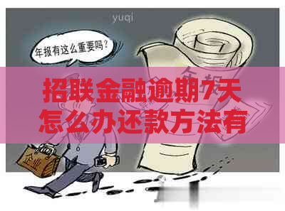 招联金融逾期7天怎么办还款方法有哪些