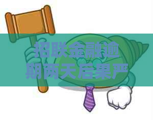 招联金融逾期两天后果严重吗