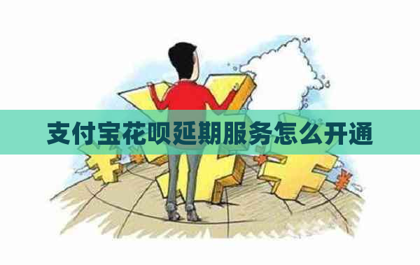 支付宝花呗延期服务怎么开通