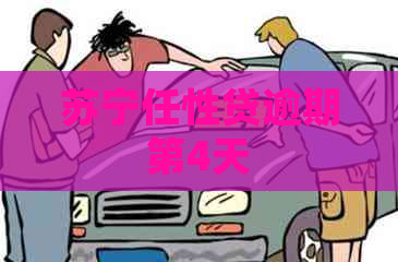 苏宁任性贷逾期第4天