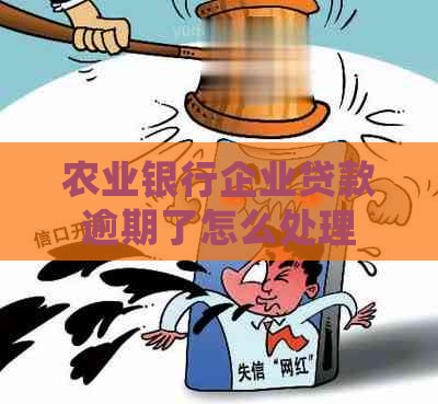 农业银行企业贷款逾期了怎么处理