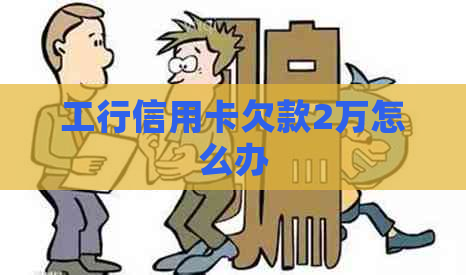 工行信用卡欠款2万怎么办