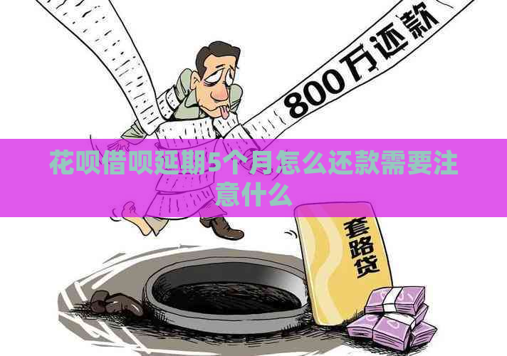 花呗借呗延期5个月怎么还款需要注意什么