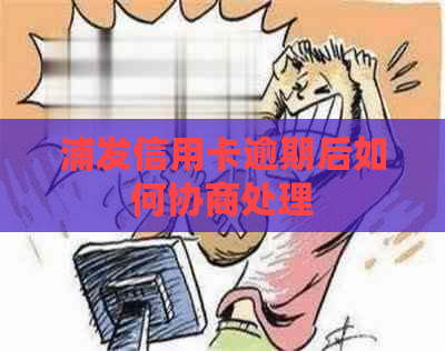 浦发信用卡逾期后如何协商处理