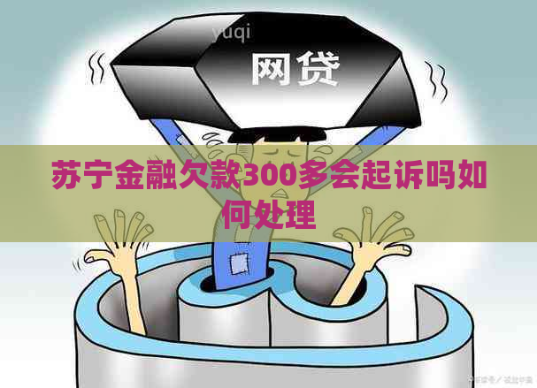 苏宁金融欠款300多会起诉吗如何处理