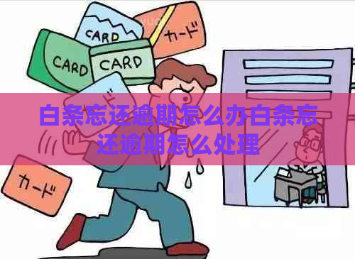 白条忘还逾期怎么办白条忘还逾期怎么处理