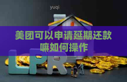 美团可以申请延期还款嘛如何操作