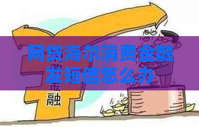 网贷海尔消费金融发短信怎么办