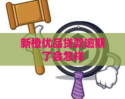 新橙优品贷款逾期了会怎样