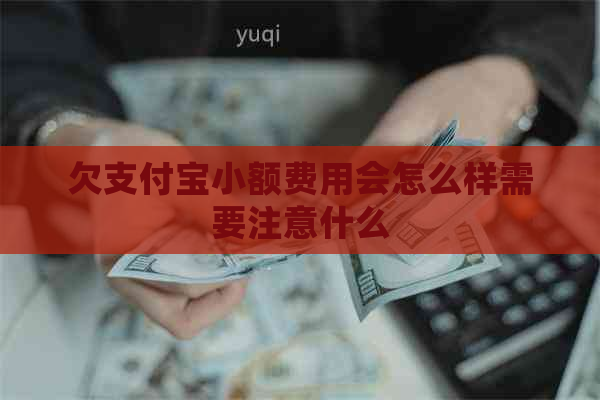 欠支付宝小额费用会怎么样需要注意什么