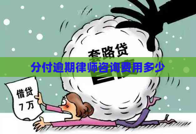 分付逾期律师咨询费用多少