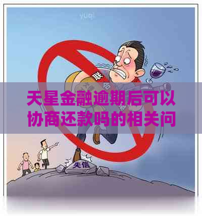 天星金融逾期后可以协商还款吗的相关问题解答