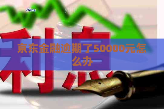 京东金融逾期了50000元怎么办