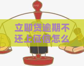 立即贷逾期不还上怎么办