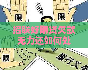 招联好期贷欠款无力还如何处理