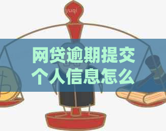 网贷逾期提交个人信息怎么办应对措施