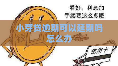 小芽贷逾期可以延期吗怎么办