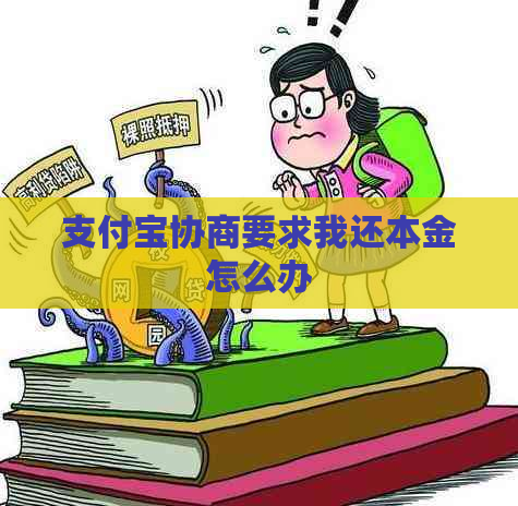 支付宝协商要求我还本金怎么办