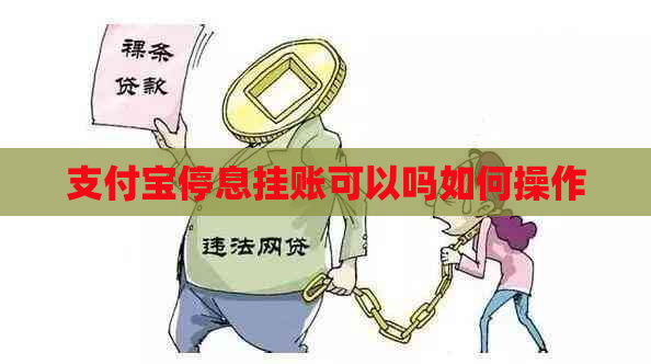 支付宝停息挂账可以吗如何操作