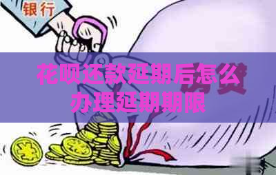 花呗还款延期后怎么办理延期期限