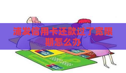 浦发信用卡还款过了宽限期怎么办