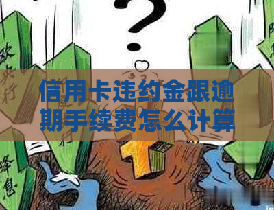 信用卡违约金跟逾期手续费怎么计算