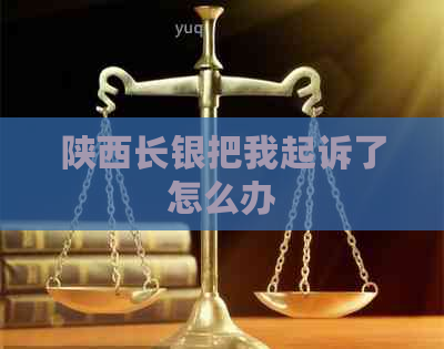 陕西长银把我起诉了怎么办