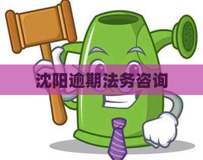 沈阳逾期法务咨询