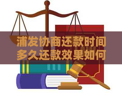 浦发协商还款时间多久还款效果如何