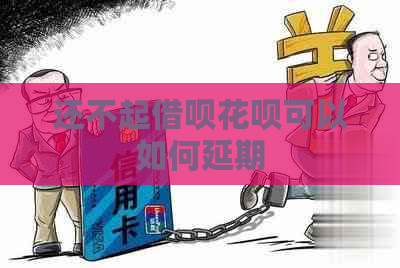 还不起借呗花呗可以如何延期