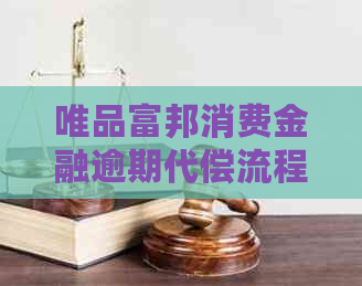 唯品富邦消费金融逾期代偿流程