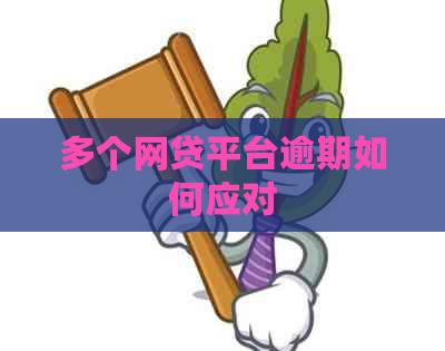 多个网贷平台逾期如何应对