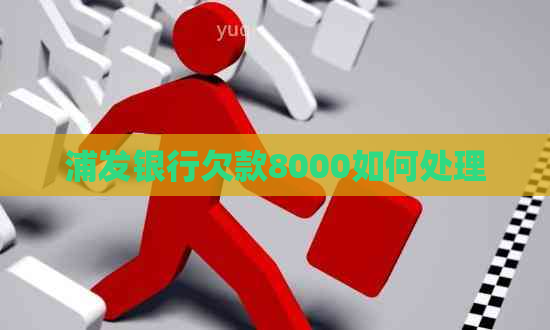 浦发银行欠款8000如何处理