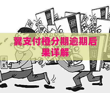 翼支付橙分期逾期后果详解