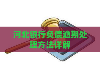 河北银行负债逾期处理方法详解