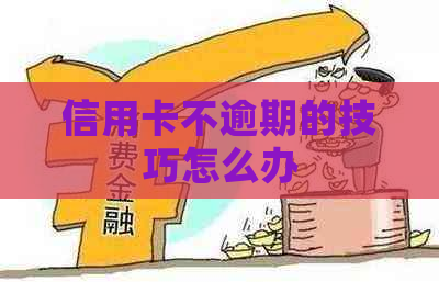 信用卡不逾期的技巧怎么办