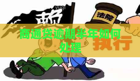 商通贷逾期半年如何处理