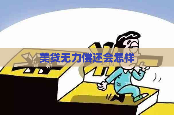 美贷无力偿还会怎样