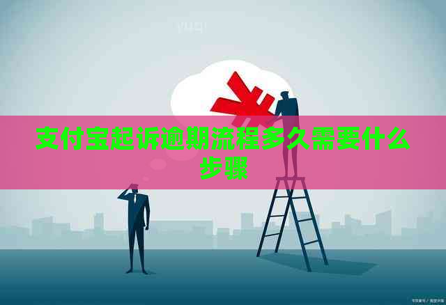 支付宝起诉逾期流程多久需要什么步骤