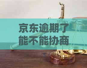 京东逾期了能不能协商延期还款方式