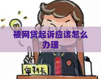 被网贷起诉应该怎么办理