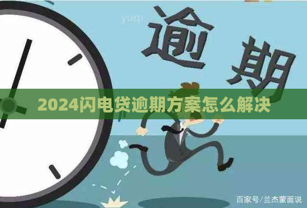 2024闪电贷逾期方案怎么解决