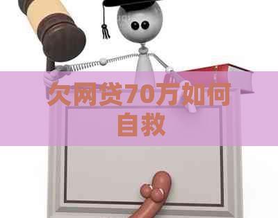 欠网贷70万如何自救