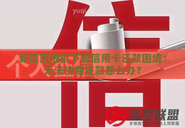 新信用危机下的信用卡还款困境：无法协商还款怎么办？