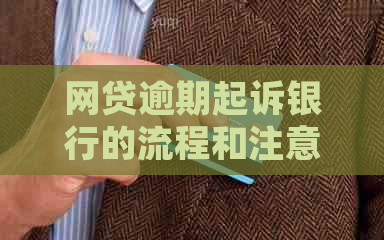 网贷逾期起诉银行的流程和注意事项