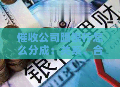 公司跟银行怎么分成：关系、合作方案及对接流程