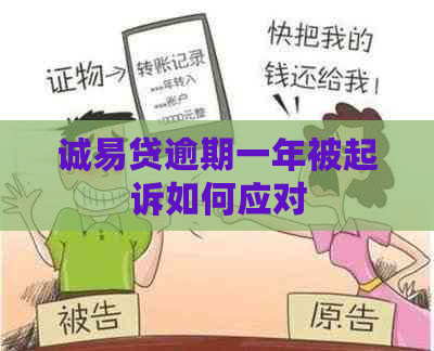 诚易贷逾期一年被起诉如何应对