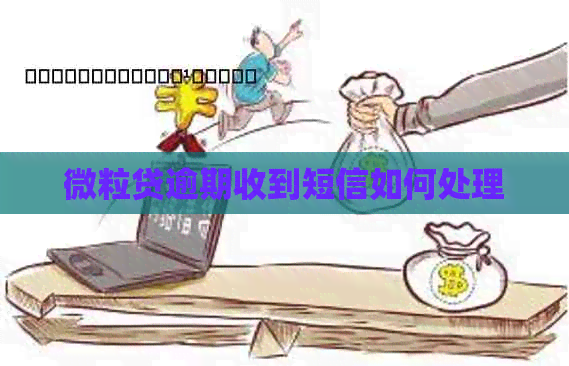 微粒贷逾期收到短信如何处理