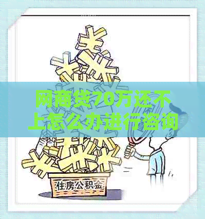 网贷70万还不上怎么办进行咨询和解决方案